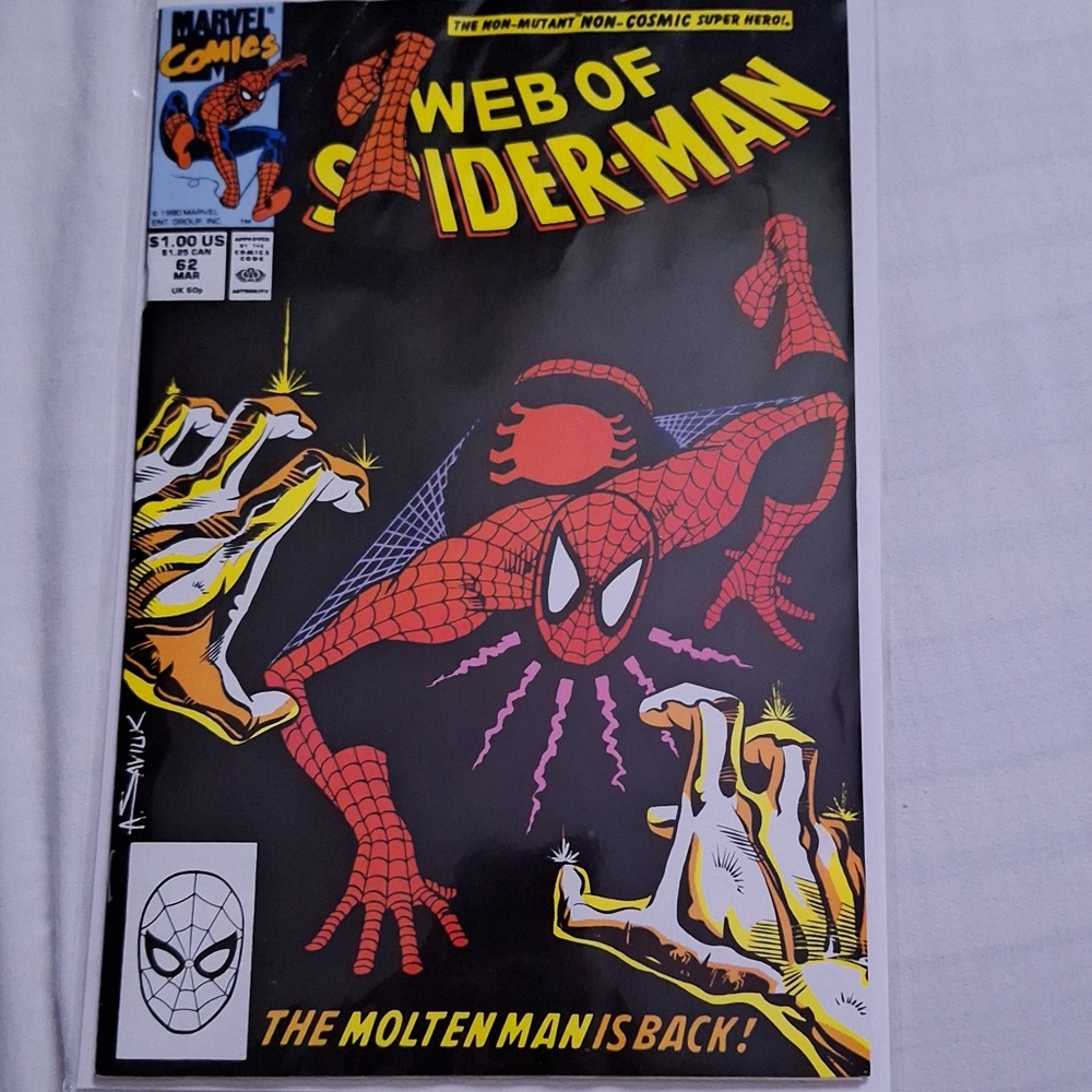 Lot of 3 Web of Spider-Man Comic Books